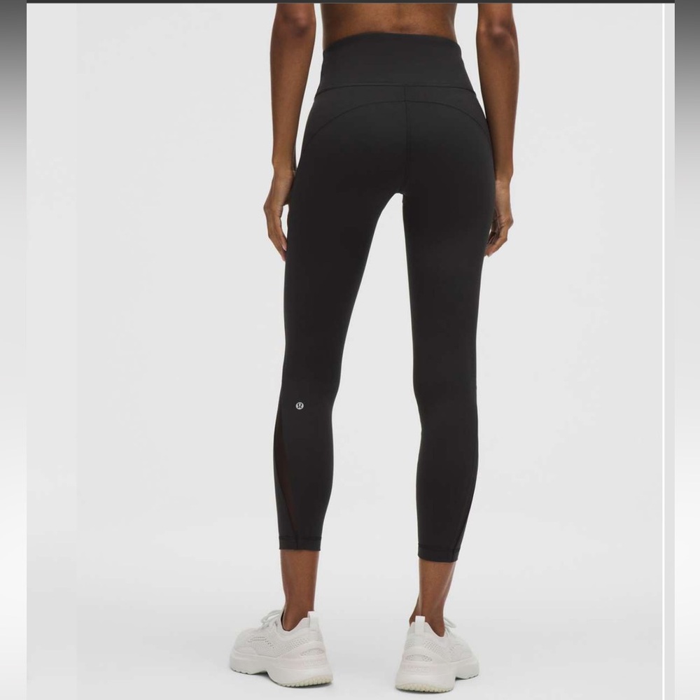 Lululemon Wunder Train Mesh Panel High-Rise Tight 25"
Black